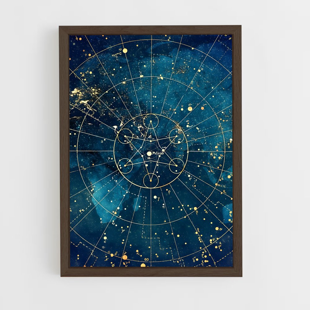 Poster Étoiles d'Hier – affiche Espace rétro (vue 5)